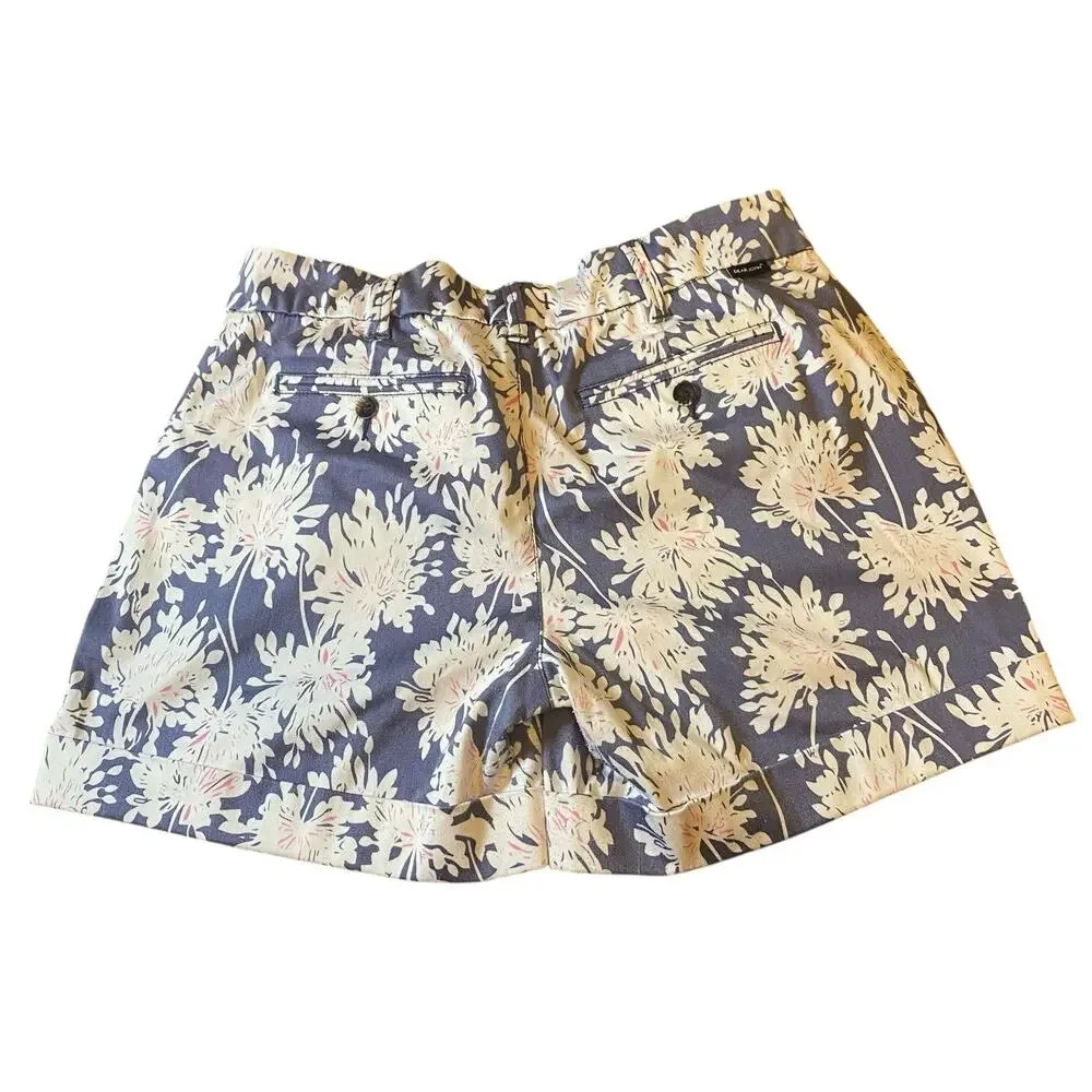 Dear John Floral Chino Cotton Blend Shorts Size 30 - Picture 2 of 10